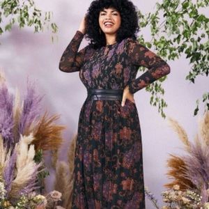chinese dress ladies GUNNE SAX for ModCloth Katie Maxi Dress main image 1